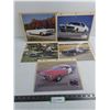 Image 1 : (5) Vintage Car Pictures - 8" x 10.5"