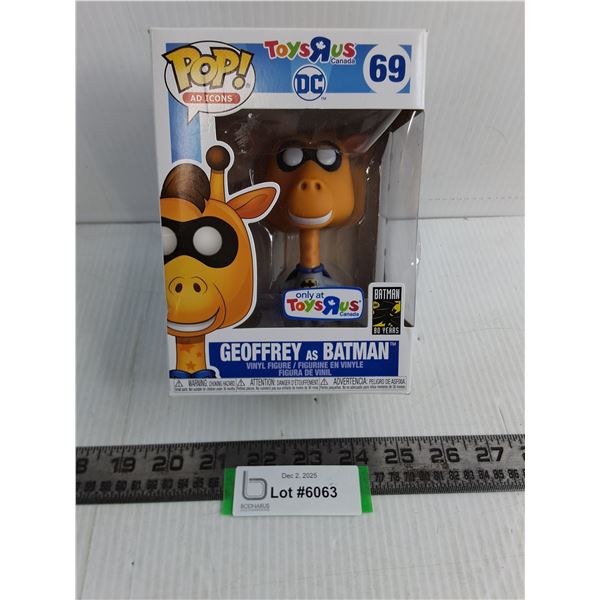 Funko Pop In Box "Geoffrey As Batman" Figure