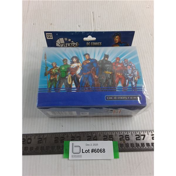 Sealed DC Comics Wizk!ds Game Accessories "Dice Masters" Magnetic Box