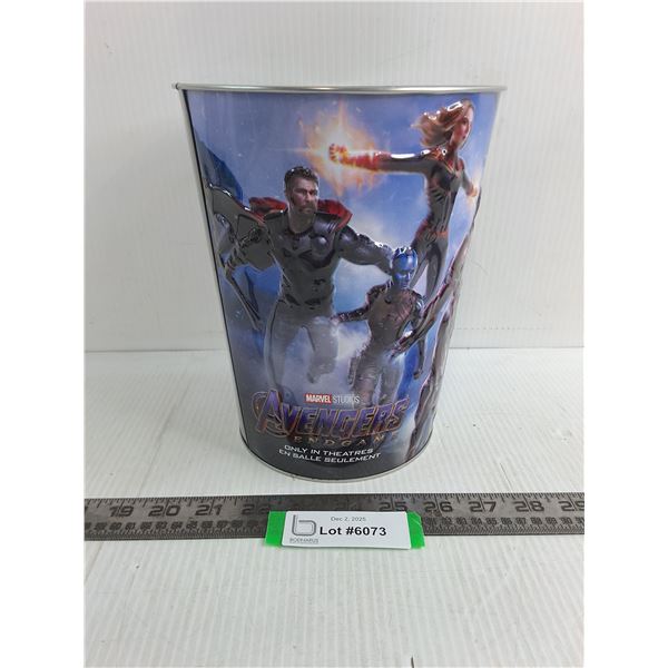 Marvel Avengers "Endgame" Garbage Can - 8.5" High x 7" Diameter