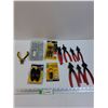 Image 1 : Tool Lot: Snap Ring Pliers, Clips, Molly Bolt Set, Misc