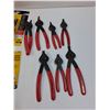 Image 2 : Tool Lot: Snap Ring Pliers, Clips, Molly Bolt Set, Misc
