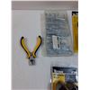 Image 4 : Tool Lot: Snap Ring Pliers, Clips, Molly Bolt Set, Misc
