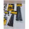 Image 4 : Tool Lot: Socket Sets, Zip Ties, Snap Ring Pliers, Misc