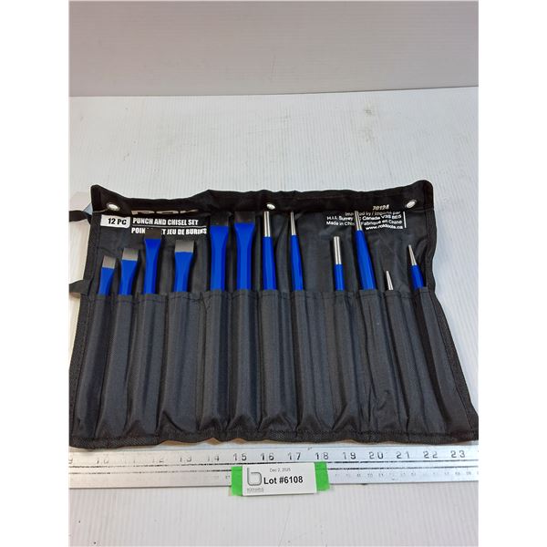 RDK 12 Piece Punch and Chisel Set