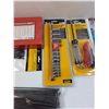 Image 3 : Tool Lot: Sockets Sets, Zip Ties, Tester, O-Rings