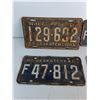 Image 2 : (4) Saskatchewan License Plates-  1952, 1962, 1972