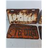 Image 2 : (4) Saskatchewan License Plates- 1953, 1963