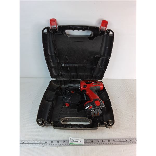 Skil 14.4V Cordless Drill In Case- As Is