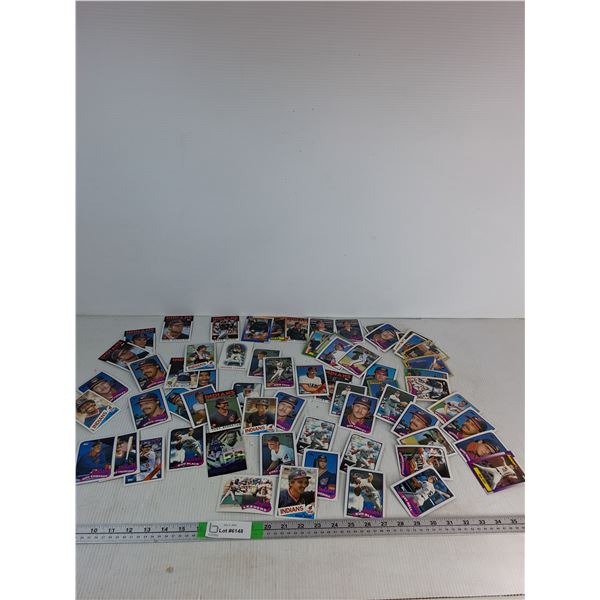 Baseball Cards- Angels, Indians- Cannot Authenticate