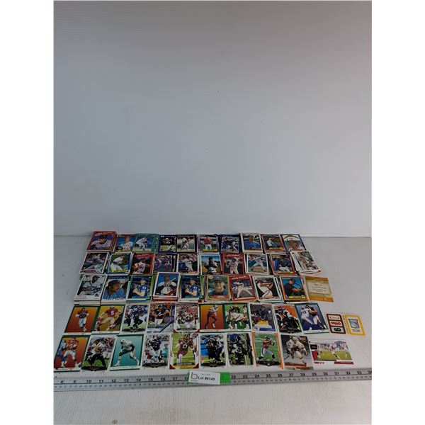 Baseball Cards With Various Teams, Football Cards With Various Teams- Cannot Authenticate