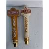 Image 2 : (2) Beer Taps 9.5"- Sleeman Honey Brown Lager, Amber Ale