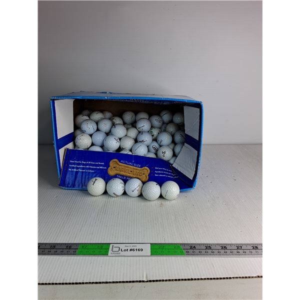 Box of Golf Balls (box 13x9x11")