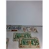 Image 3 : (7) License Plates- BC, Alberta, Sask