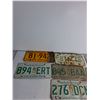 Image 2 : (7) License Plates With Rust- Sask