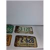 Image 3 : (4) License plate 1966-1976