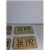 Image 3 : (4) Sask License Plates 73-76