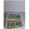 Image 3 : (4) Sask License Plates 1970