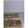 Image 3 : (4) Sask License Plate (70's)