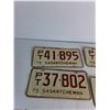 Image 2 : (4) PT Sask License Plates