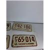 Image 3 : (4) PT License Plates (70's)