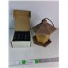Image 1 : 1 box of 25 replacement Bulbs (7 watt), Hanging Bird Feeder (as is)