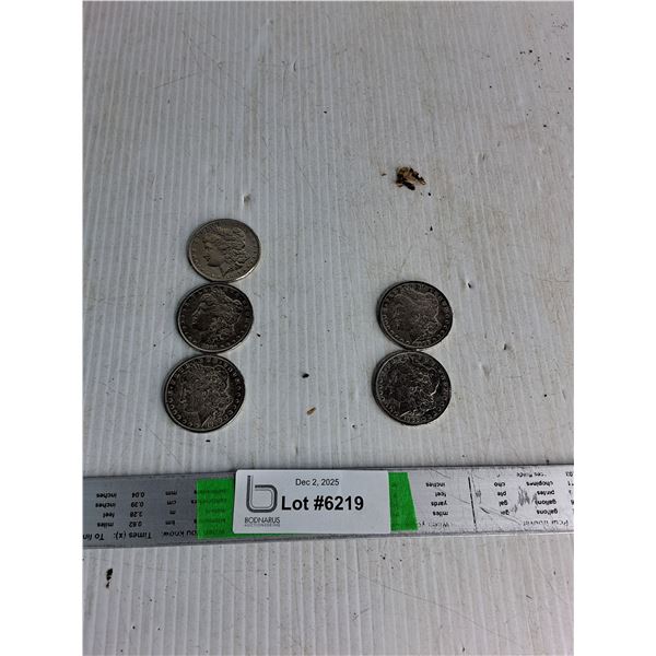 Antique Collector Coins 1888-1890 (Cannot authenticate)