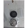 Image 3 : (2) Antique Collector Coins 1921& 1882 (Cannot Authenticate), (2) Canada Games Appreciation Coins