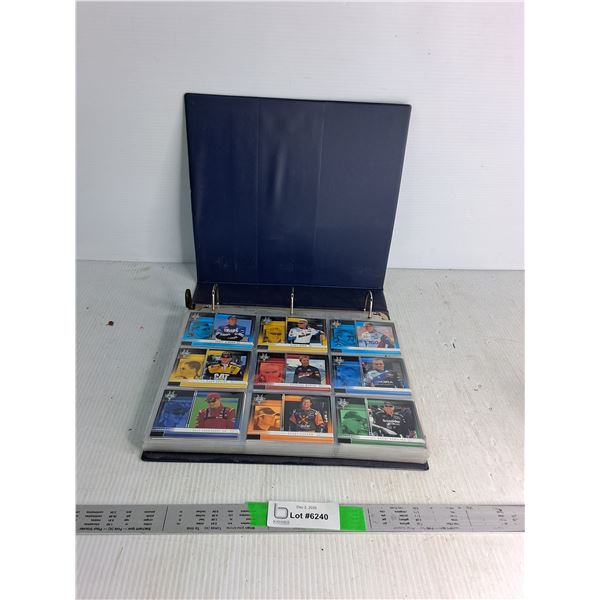 Binder of Racer Player Cards