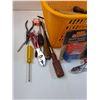 Image 2 : Basket of Assorted Tools - CANNOT SHIP