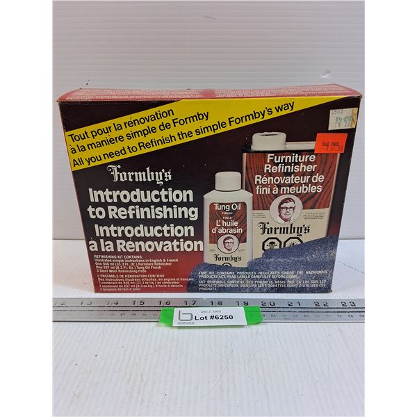Formby Furniture Refinishing Kit - NOS