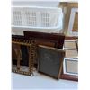 Image 3 : Laundry Basket of Various Picture Frames - CANNOT SHIP