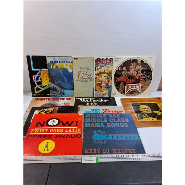 (12) Records: Big Band, Folk, Latin Twist, Misc