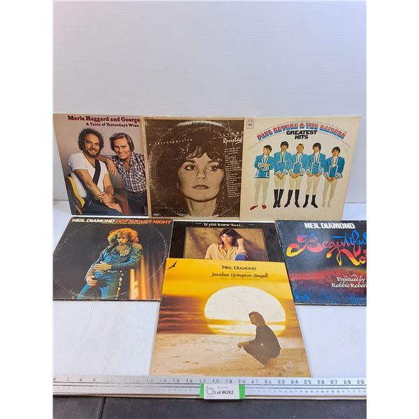 (7) Records: Linda Ronstad, Neil Diamond, Misc