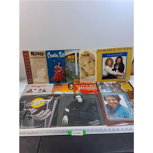 (12) Records: Little River Band, Country, Folk, Andy Williams, Misc