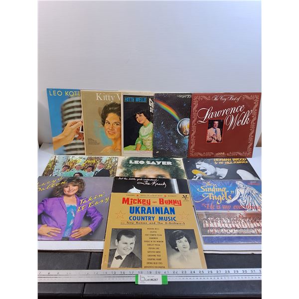 (12) Records: Folk, Rock, Christian, Misc