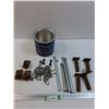 Image 1 : Lot: Various Bolts, Chain in Bucket