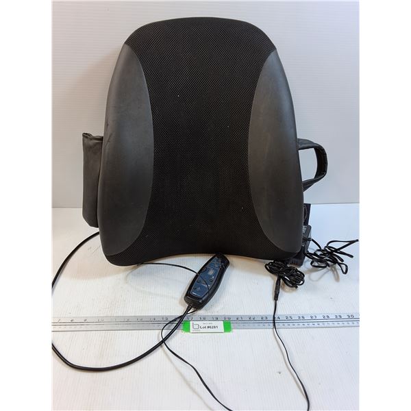 OBUS Brand Vehicle/Office Chair Heat & Massage Back Rest - Works