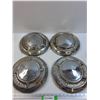 Image 1 : (4) Vintage Pontiac Hub Caps - 10.5" Diameter