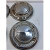 Image 3 : (4) Vintage Pontiac Hub Caps - 10.5" Diameter