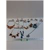 Image 1 : (12) Northern Reflections Jewelry Lot: Necklaces, Rings, Earrings, Bracelets