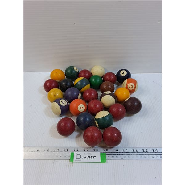 Billiard/Pool Balls Lot