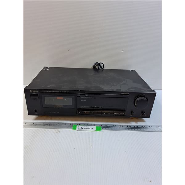 Denon Cassette Receiver - Powers On - CANNOT SHIP