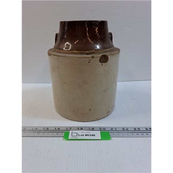 Pickling Crock Jug - No Lid - 9" x 6.5"