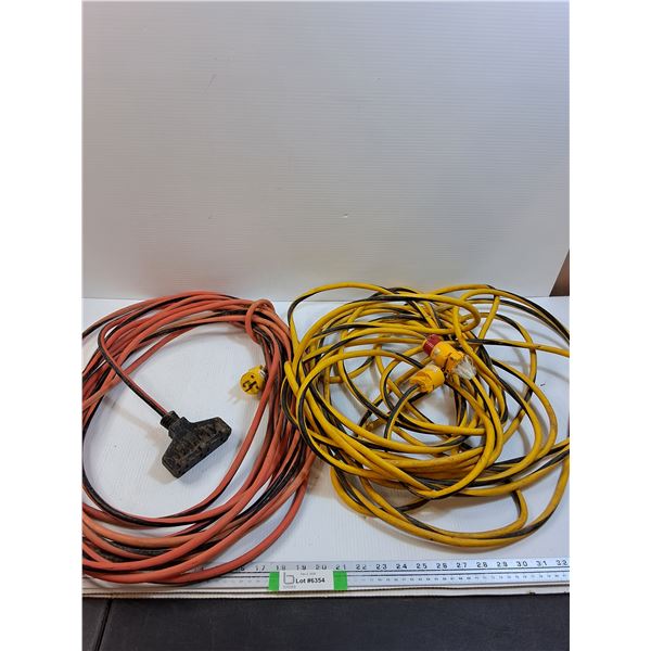 (2) Extension Cords: Approx 20ft