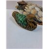 Image 2 : (2)  Duck Decoys Figurines: Mallard & Wood
