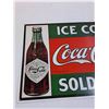 Image 4 : Coca Cola Metal Sign - 16" x 11"