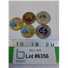 Image 1 : (5) Canadian Collector Coins - Various