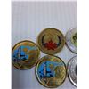 Image 2 : (5) Canadian Collector Coins - Various
