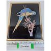 Image 1 : Dufex Foil Print Macaw Picture - 8" x 10"